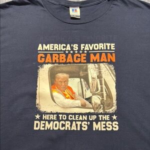 Russell Athletic Donald Trump Graphic T-Shirt NWOT